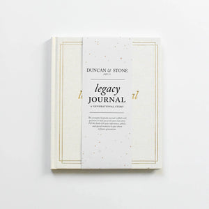 Legacy Journal: A Family Keepsake Book | Christmast Gift: Ivory Duncan & Stone Paper Co.