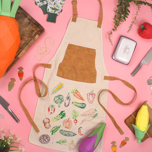 Stitch Your Vegetables Apron Chasing Threads