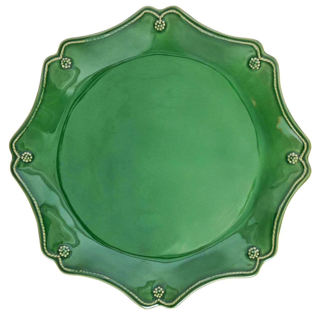 Juliska Berry & Thread Scalloped Charger/Platter - Basil