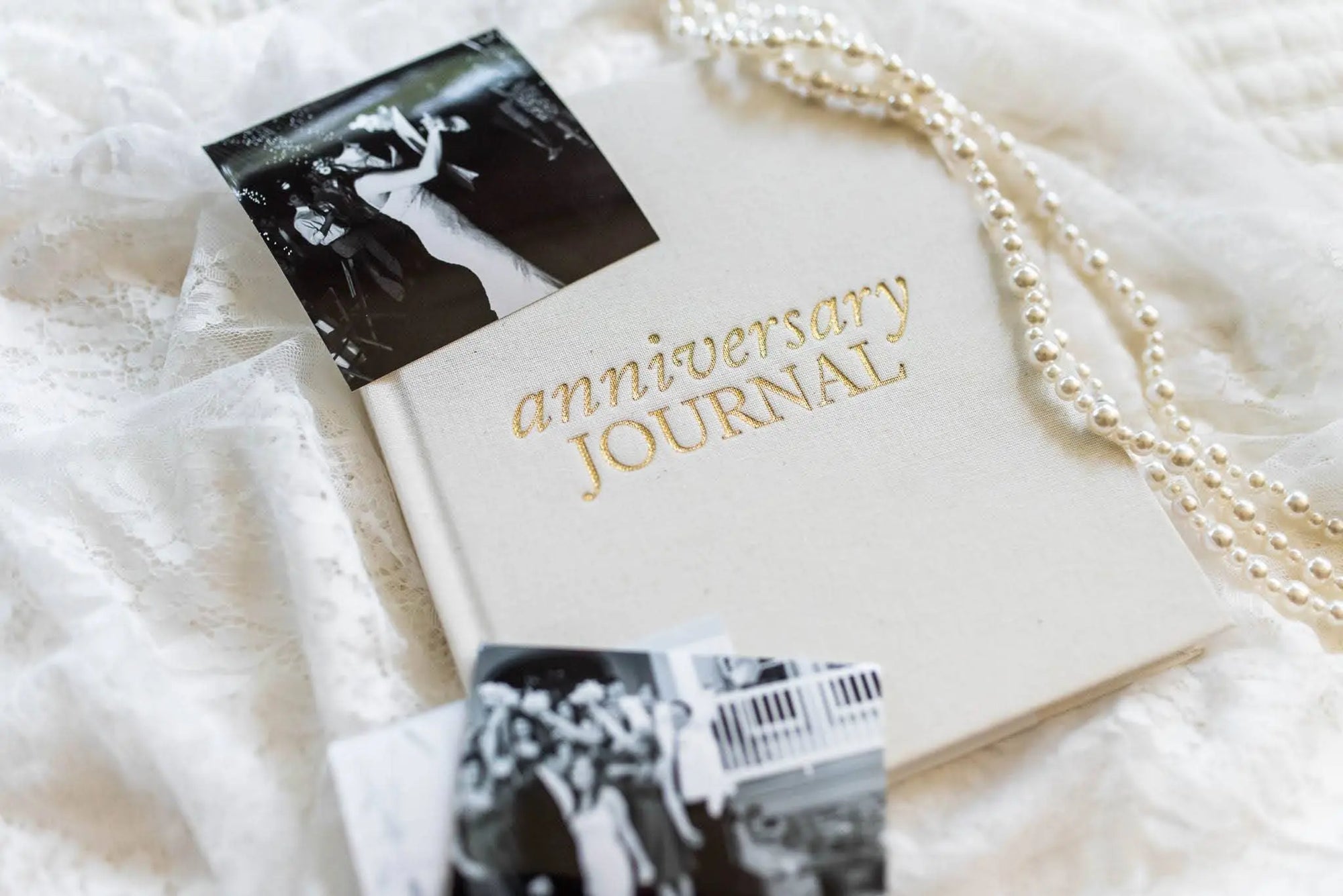 Anniversary Journal | Wedding Book | Gift for Wife or Spouse: Ivory Duncan & Stone Paper Co.