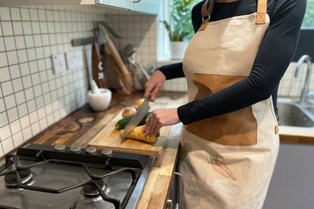 Stitch Your Vegetables Apron Chasing Threads