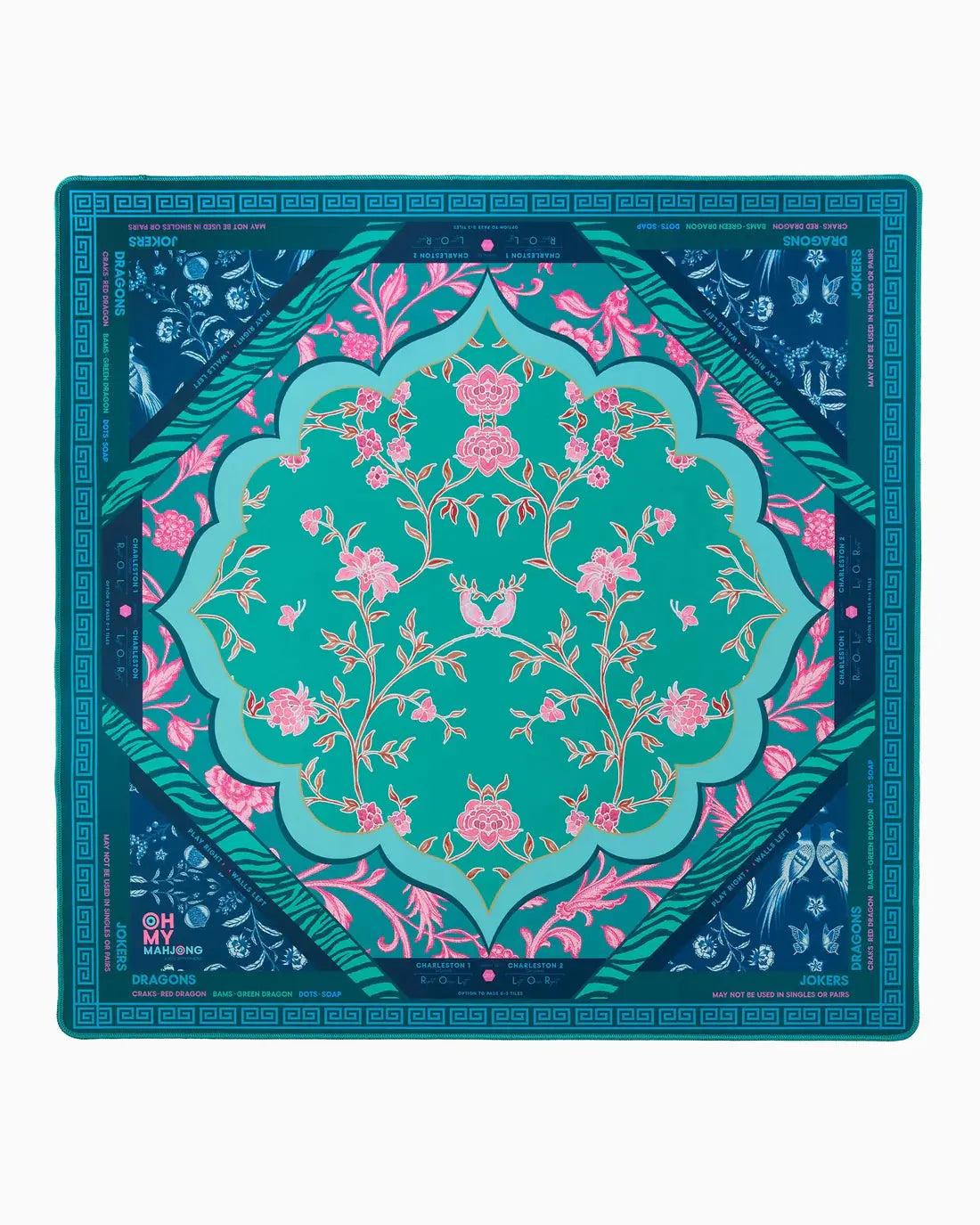 Oh My Mahjong Esme Mahjong Mat - Home for Entertaining