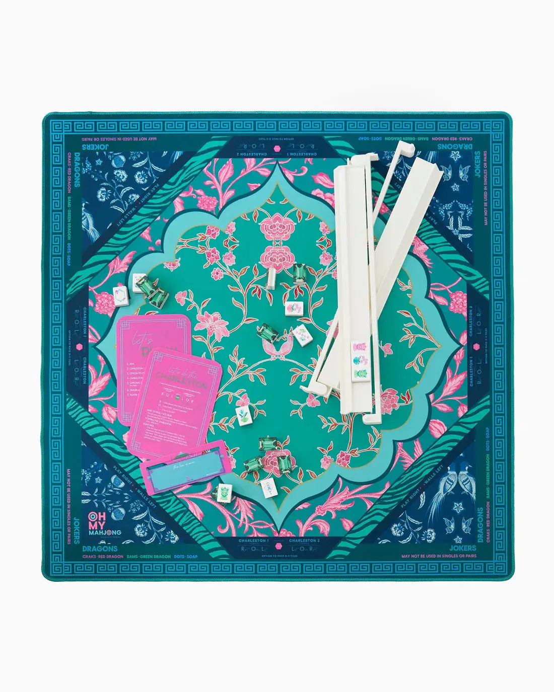 Oh My Mahjong Esme Mahjong Mat - Home for Entertaining