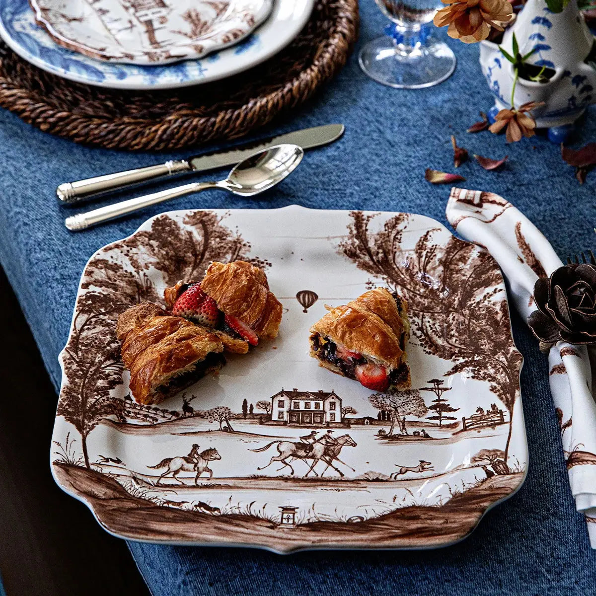 Juliska Country Estate Harvest 12" Tray - Sepia Juliska