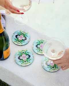 Nantucket Bloom Coaster | Laura Park Designs x Tart Tart By Taylor