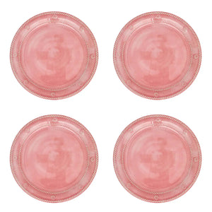 Juliska Berry & Thread Melamine Dessert and Salad Plate in Coral Juliska