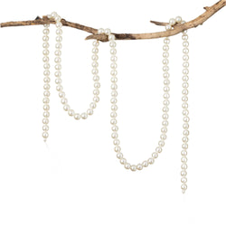 White Pearl Beaded Garland Sullivan's