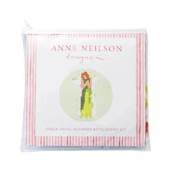 Green Angel Beginner Needlepoint Kit Anne Neilson Home