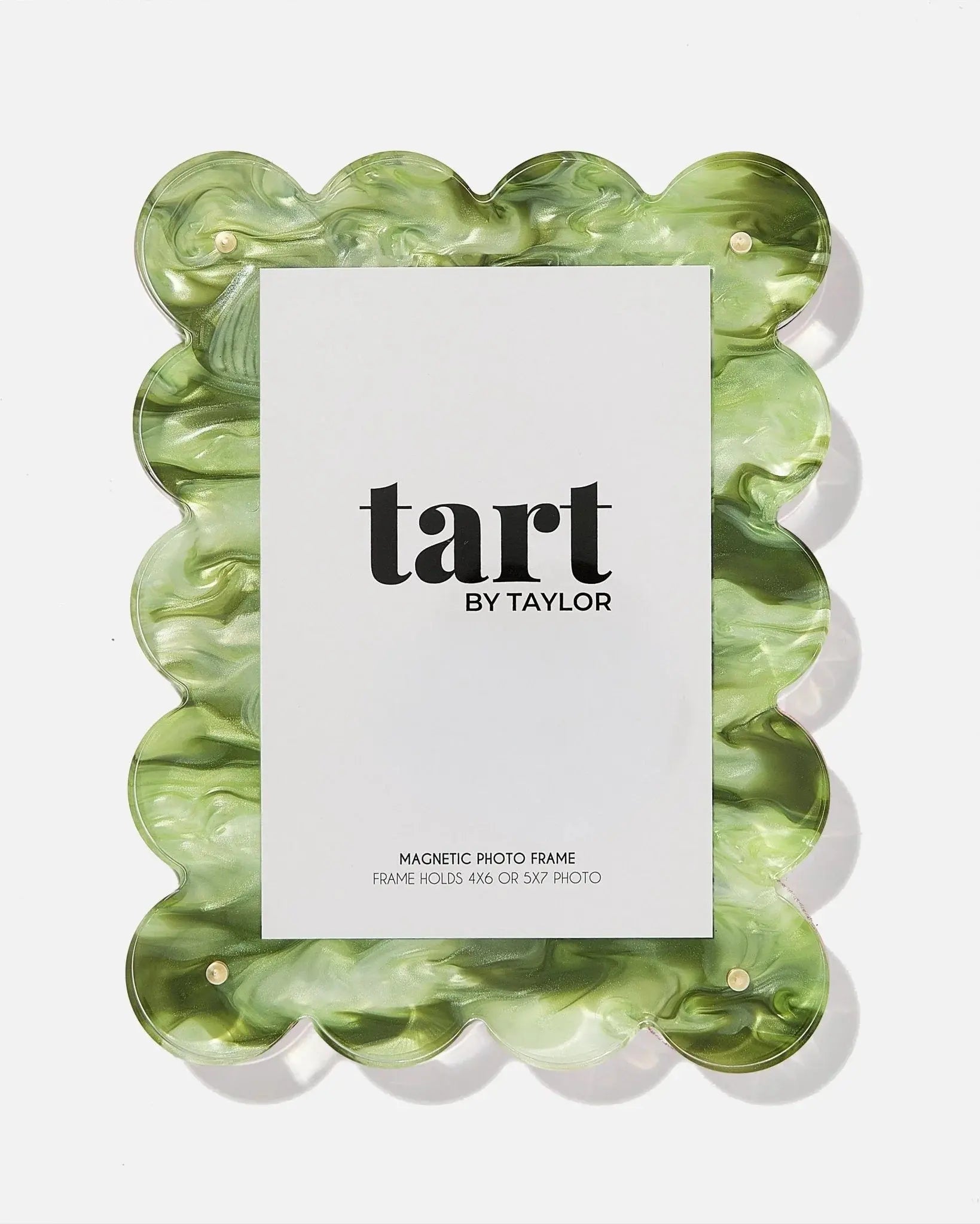 Green Marbled Acrylic Picture Frame Tart By Taylor
