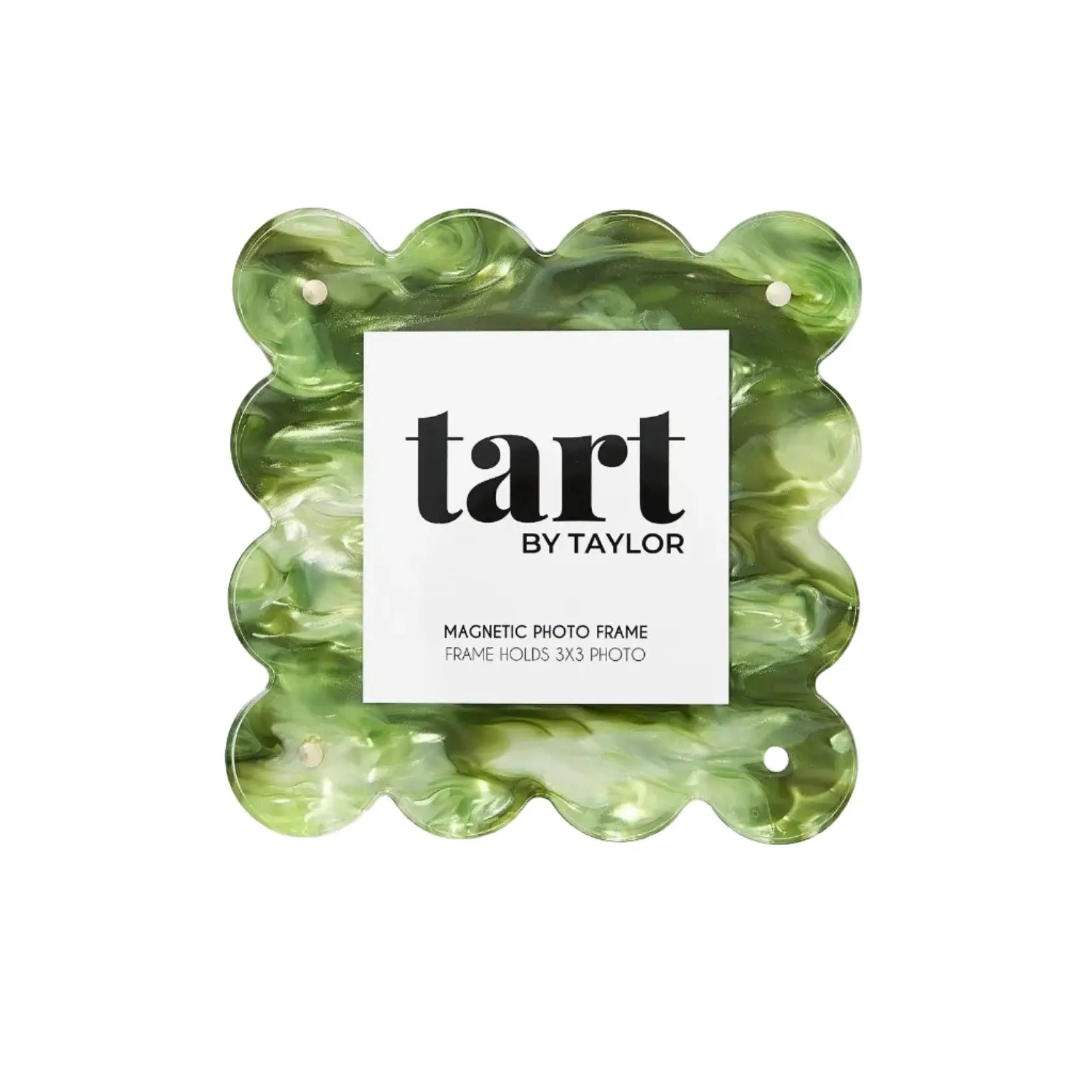 Green Marbled Acrylic Picture Frame Tart By Taylor