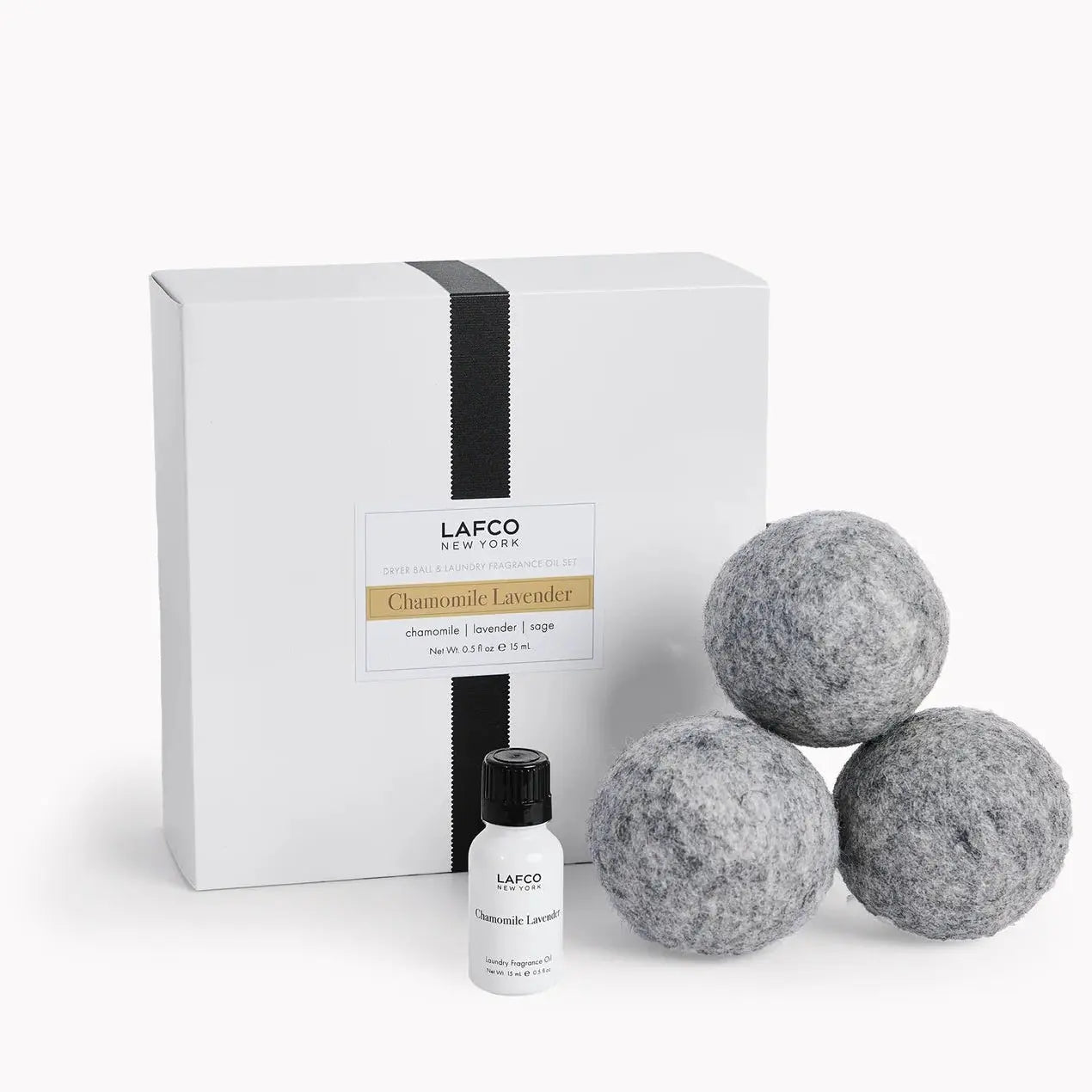 Dryer Ball and Laundry Oil Set - Chamomile Lavender LAFCO