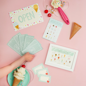 Ice Cream Play Shop Activity Set Swingly