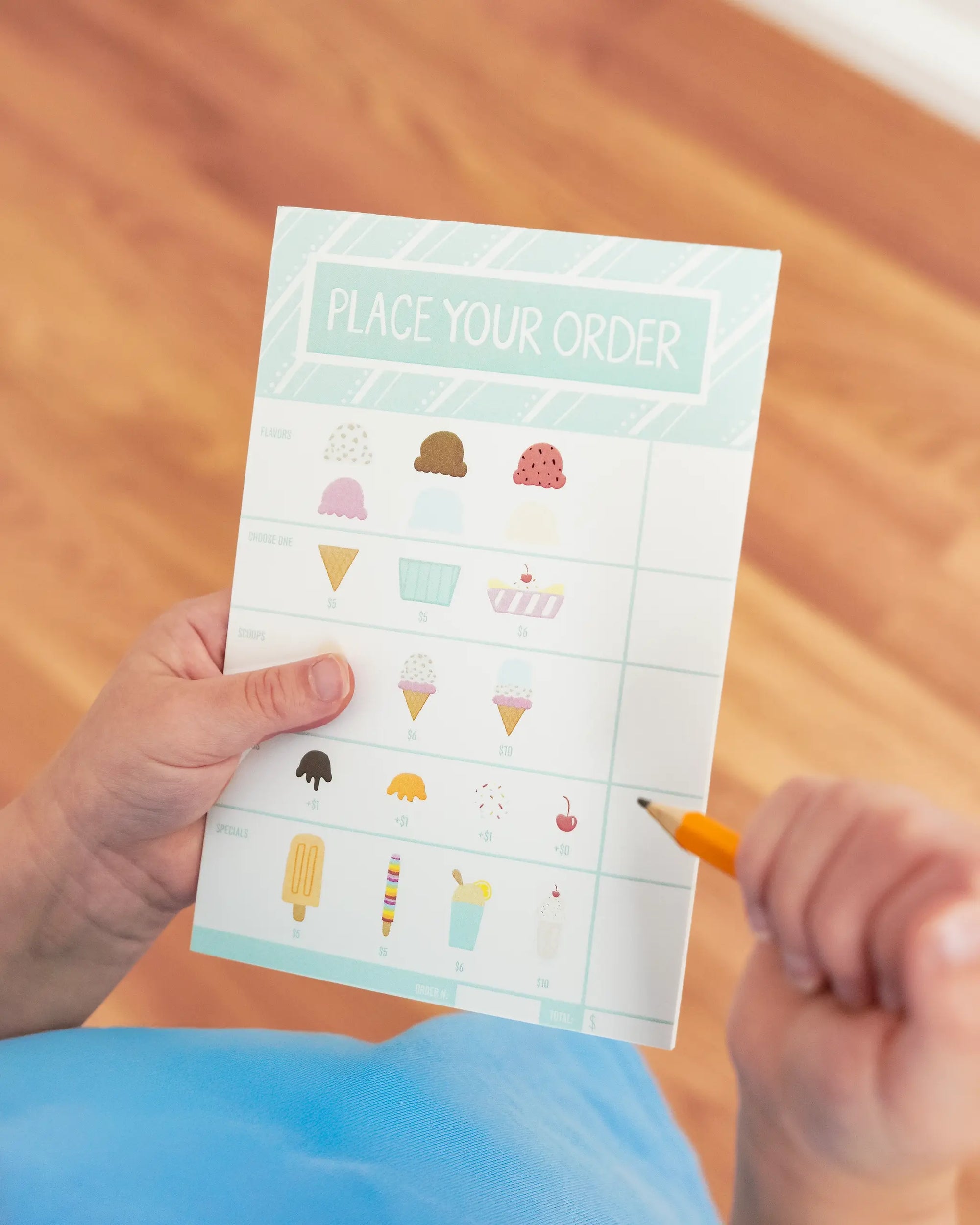 Ice Cream Play Shop Activity Set Swingly