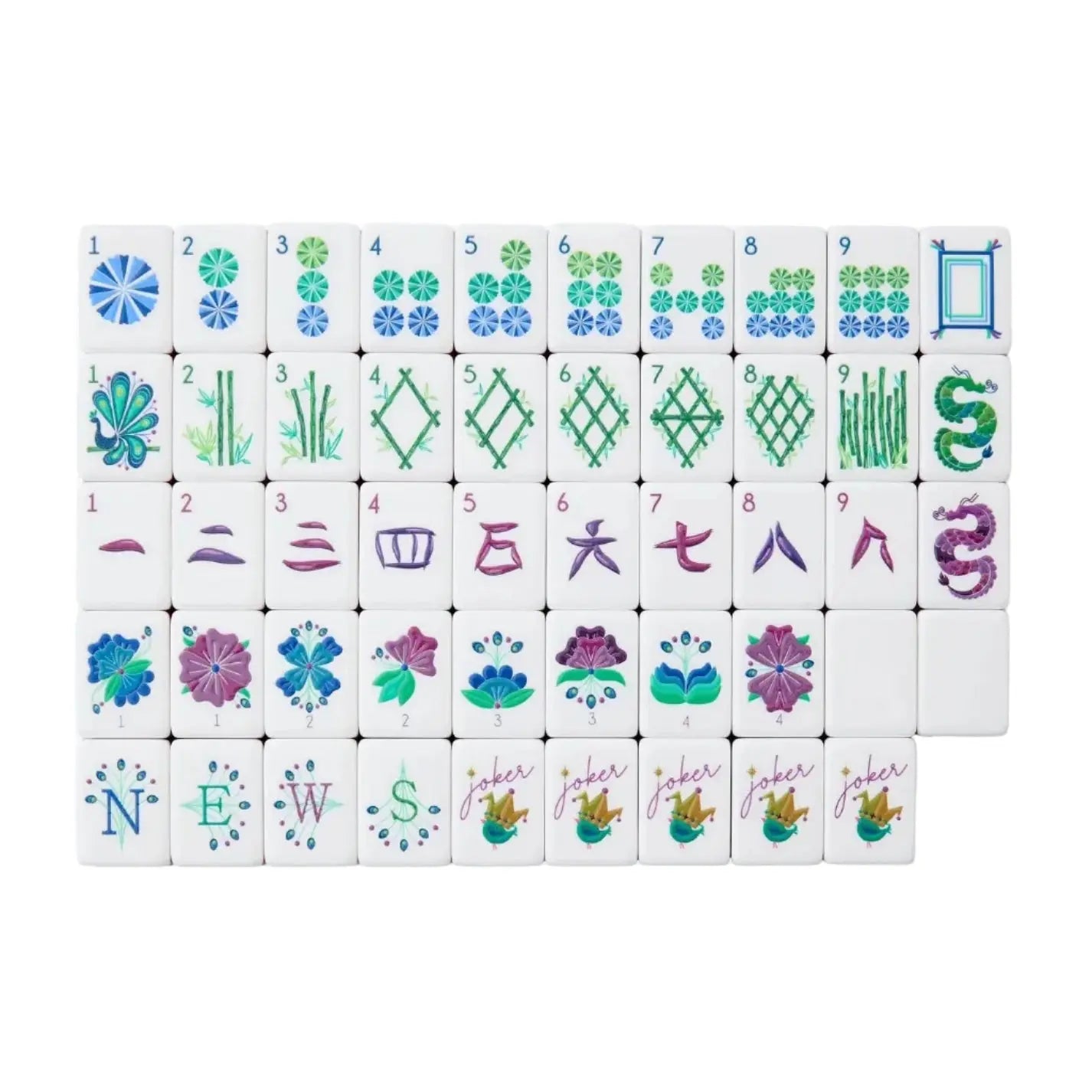 Oh My Mahjong Lagoon Mahjong Tiles