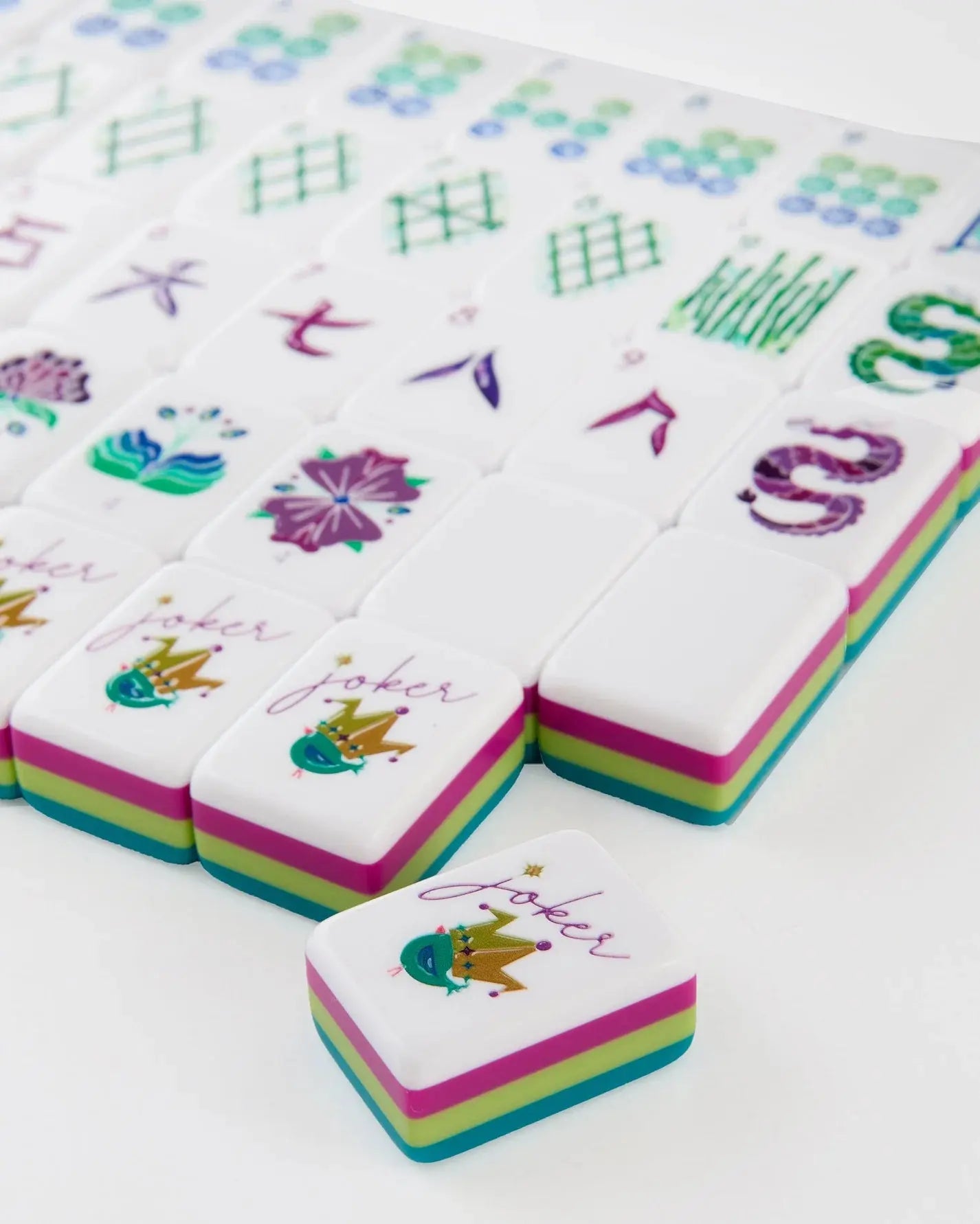 Oh My Mahjong Lagoon Mahjong Tiles