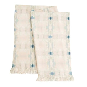 Coral Bay Pale Blue Throw Blanket Laura Park
