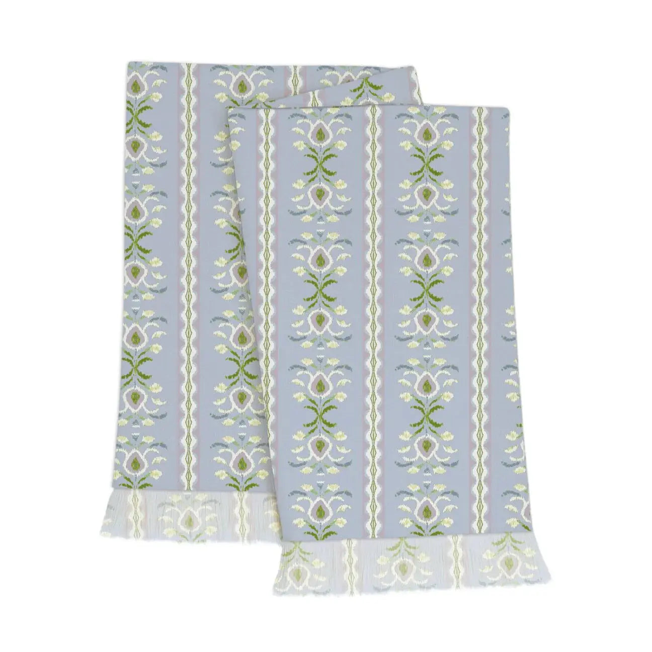 Rosemary Stripe Lavender Throw Blanket Laura Park