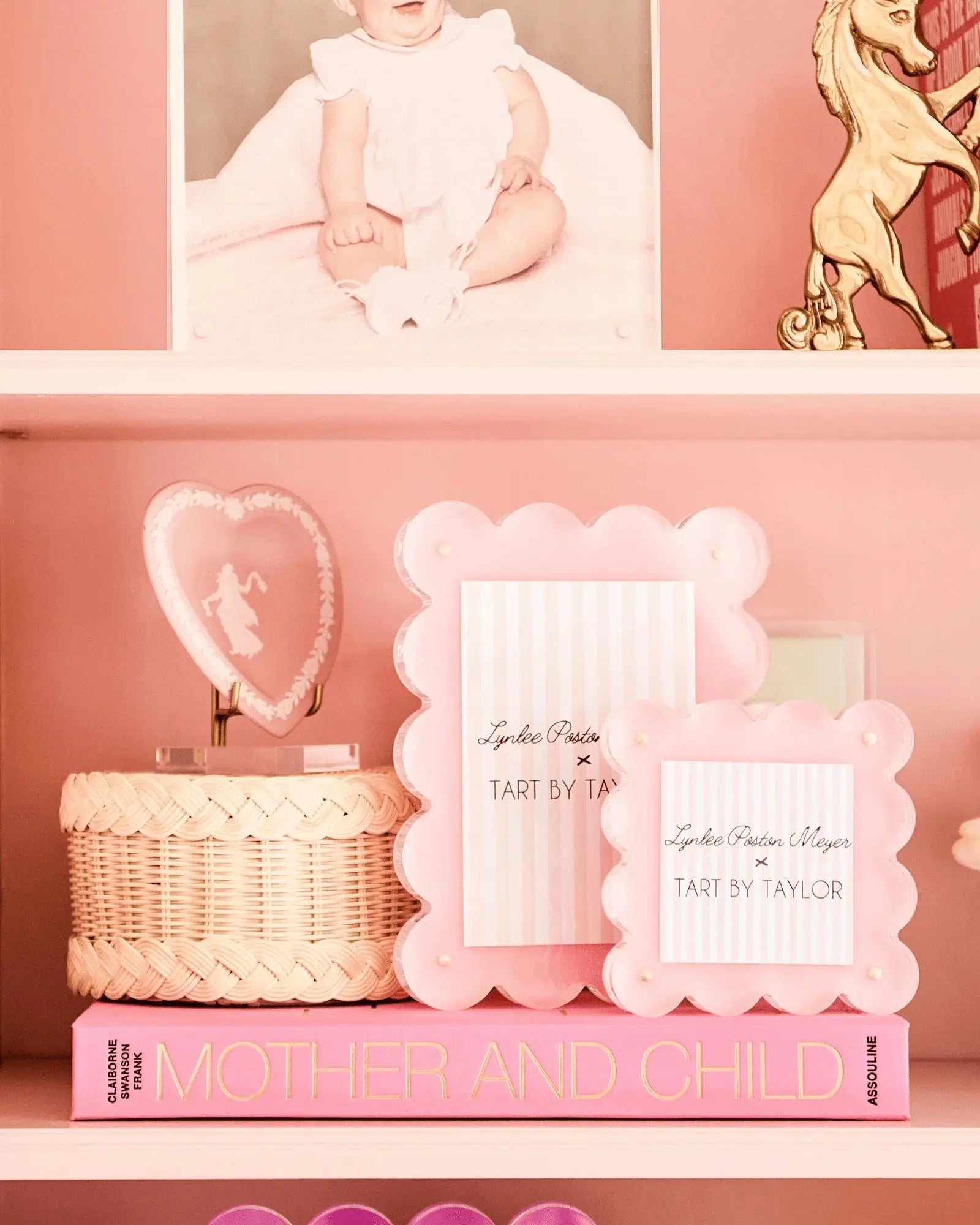 Light Pink Acrylic Picture Frame Tart By Taylor