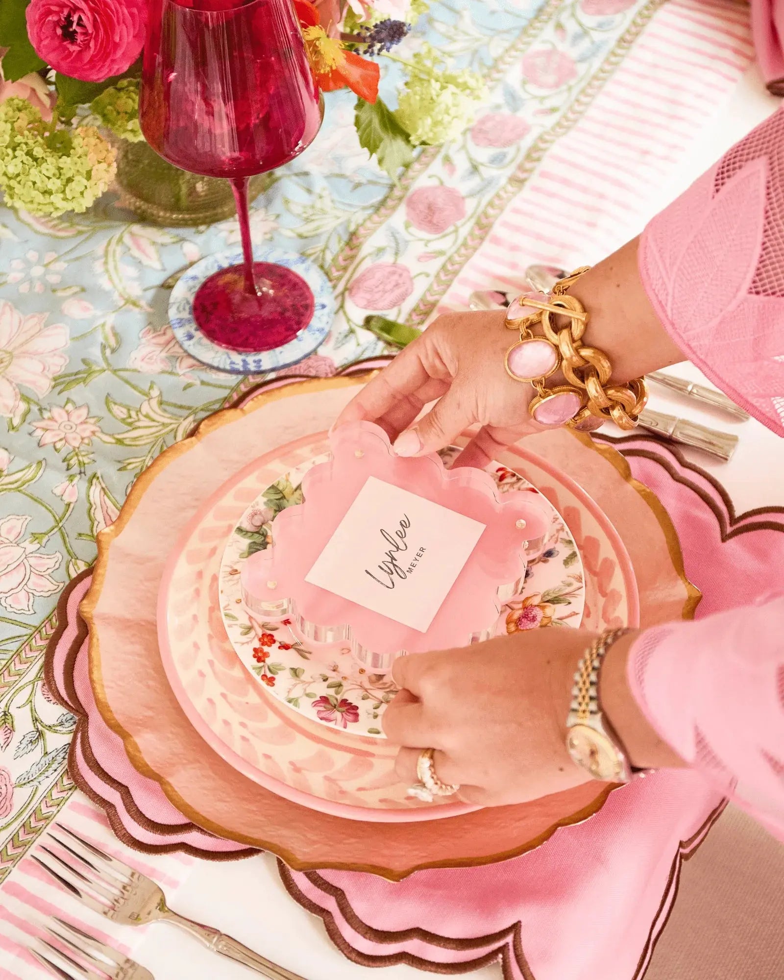 Light Pink Acrylic Picture Frame Tart By Taylor