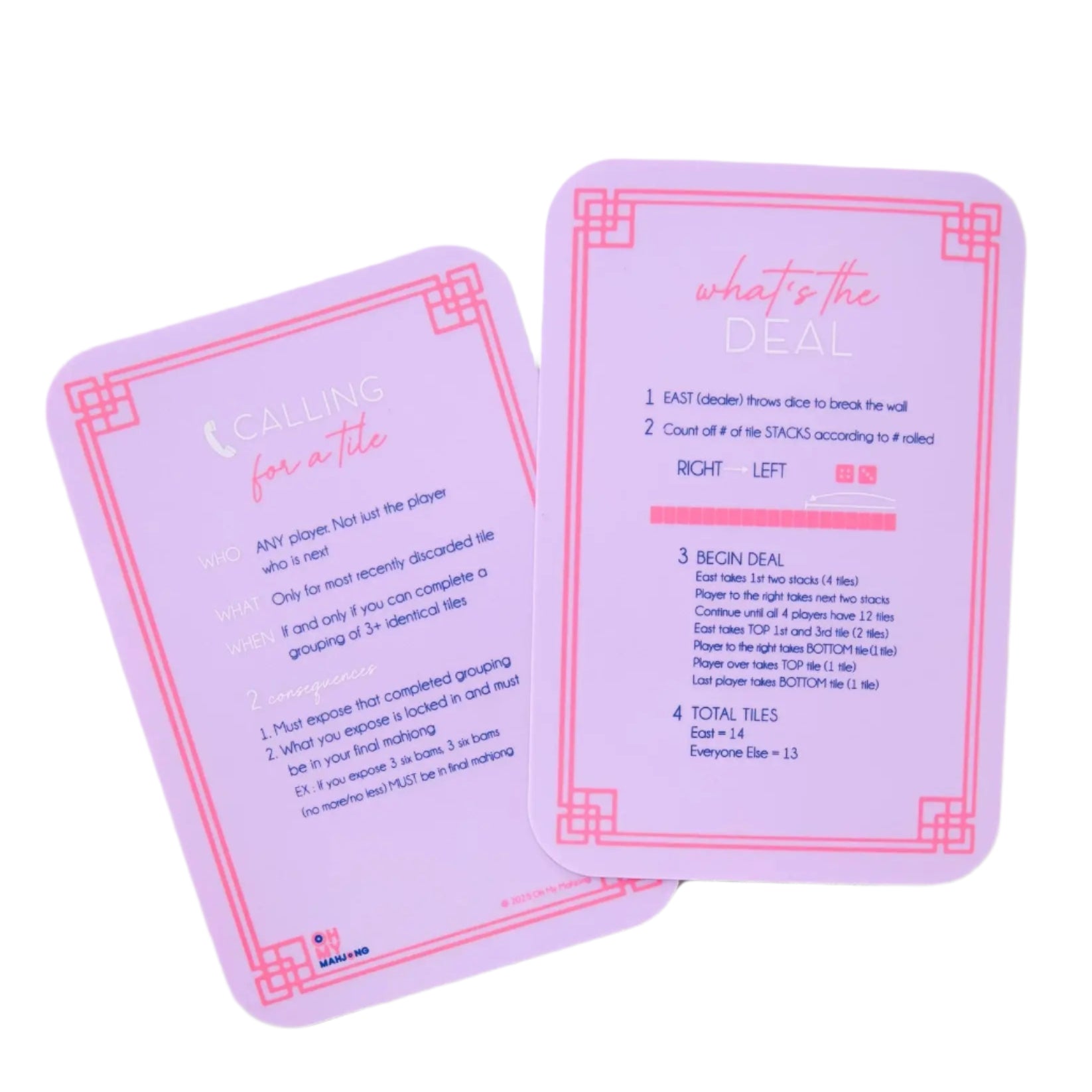 Oh My Mahjong Lilac Shufflers Oh My Mahjong