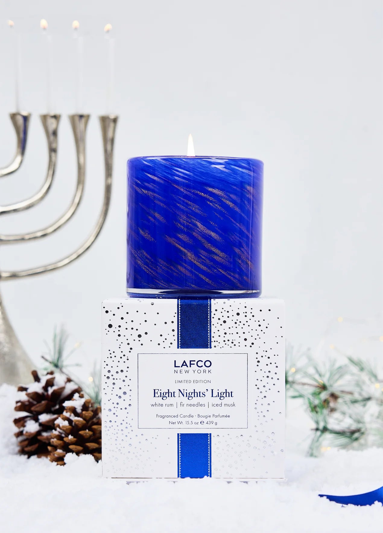 Signature Candle - Eight Nights Light