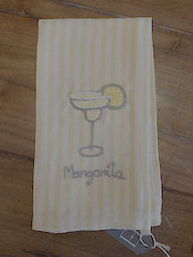 Busatti Embroidered Tea Towel