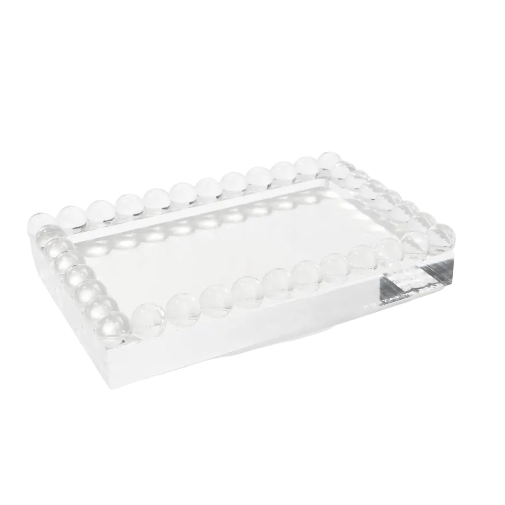 Bubble Lucite Tray