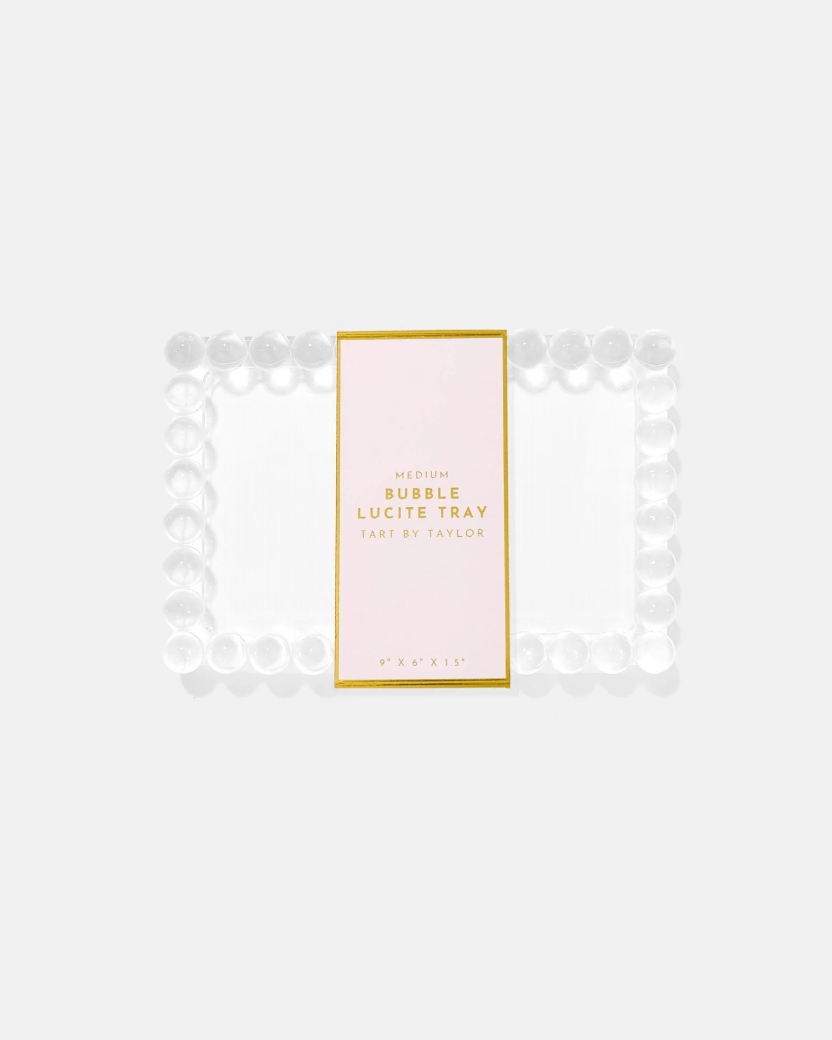 Bubble Lucite Tray