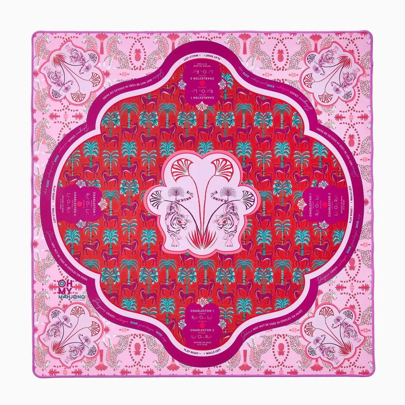 Oh My Mahjong Mirage Mahjong Mat - Home for Entertaining