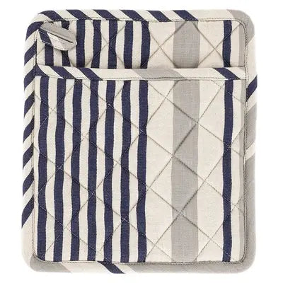 Gunner Stripe Pot Holders Annie Selke