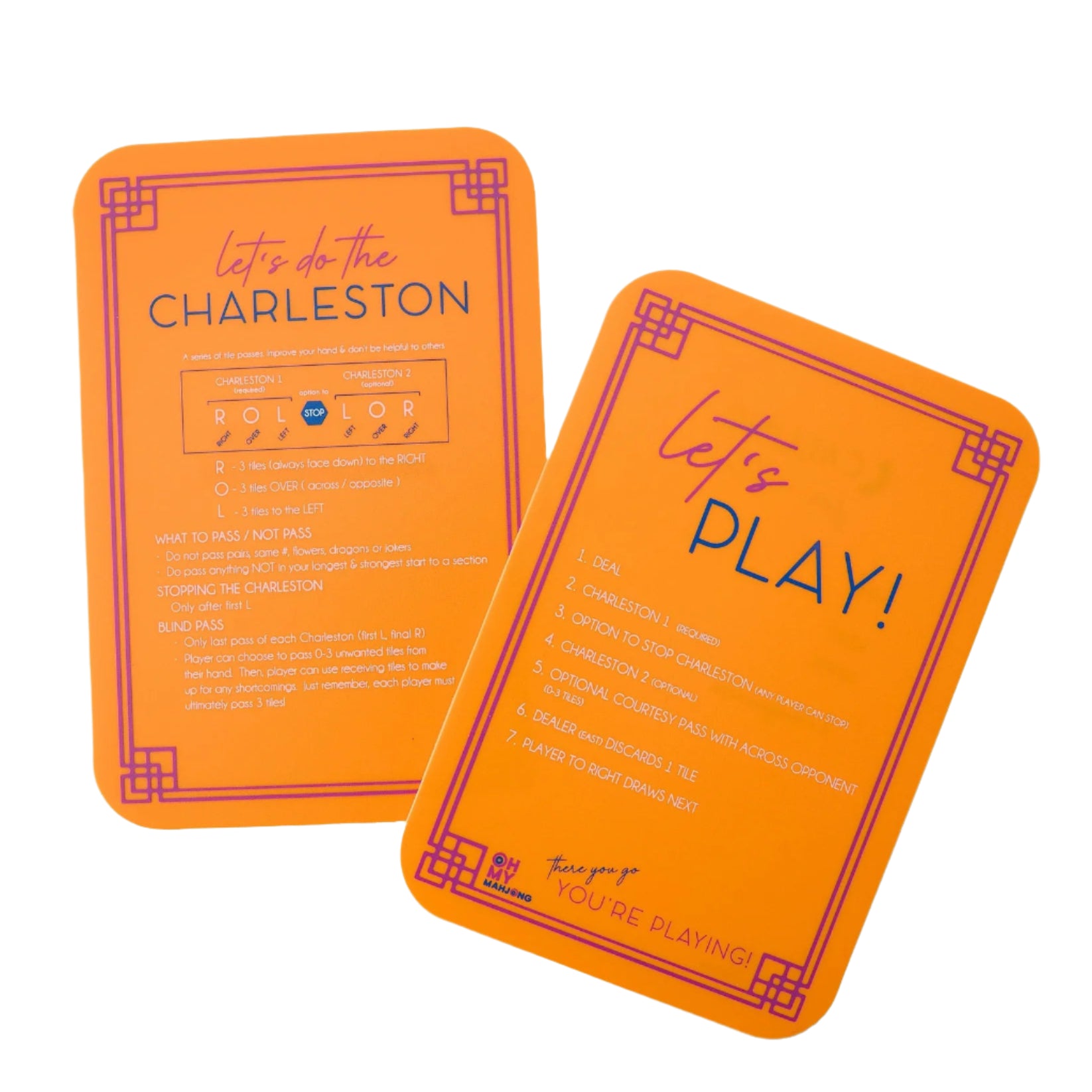 Oh My Mahjong Light Blue Shufflers (Copy) Oh My Mahjong