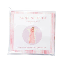 Pink Angel Beginner Needlepoint Kit Anne Neilson Home
