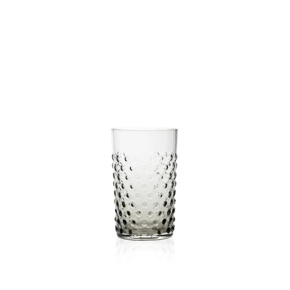 Underlay Black Smoke Hobnail Tumblers