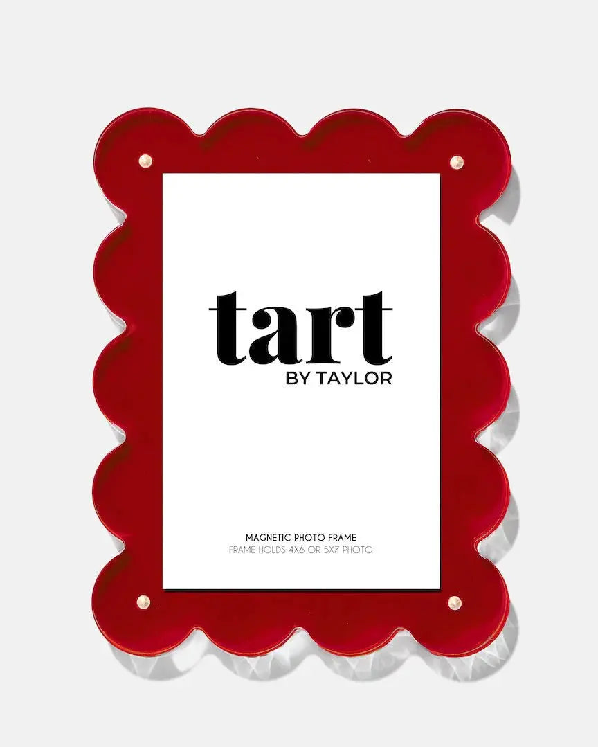 Red Acrylic Picture Frame Tart By Taylor
