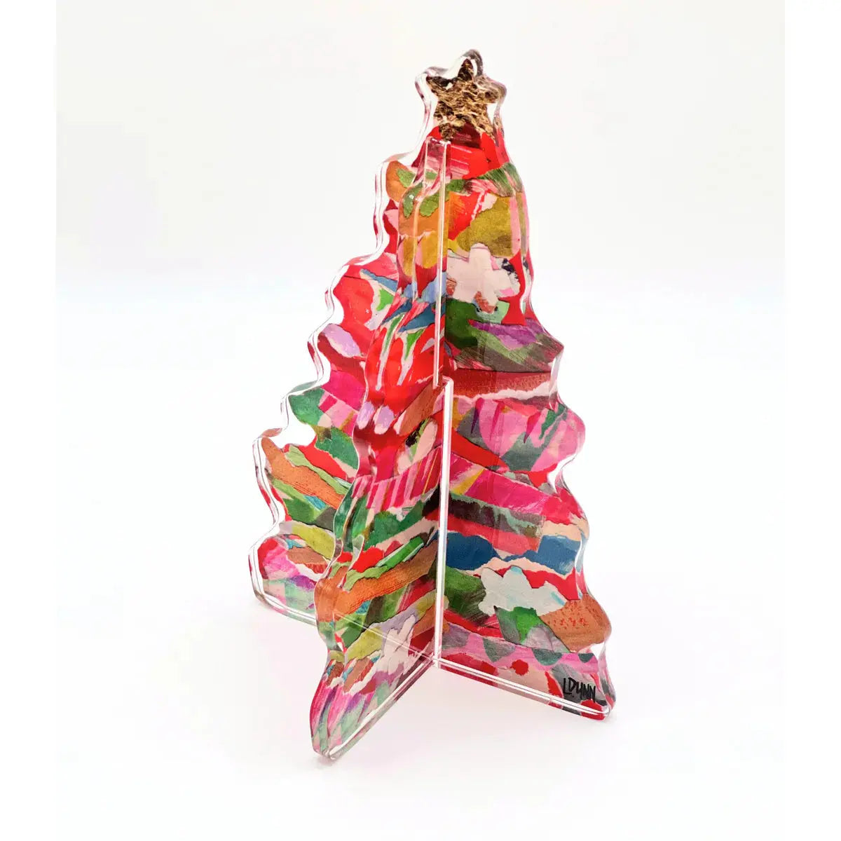 Adorned Acrylic Christmas Tree Lauren Dunn