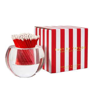 Acrylic Match Striker - Candy Cane Tart by Taylor