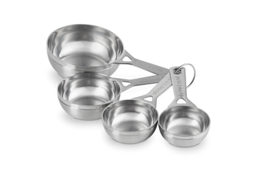 Le Creuset Set of 4 Stainless Steel Measuring Cups Le Creuset