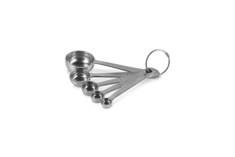 Le Creuset Set of 5 Stainless Steel Measuring Spoons Le Creuset