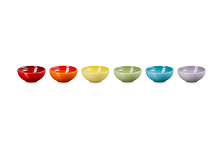 Le Creuset Set of 6 Vancouver Pinch Bowls 2oz Le Creuset