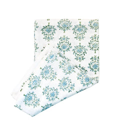 Lotus Sage + Uniform Blue Tea Towel - Home for Entertaining