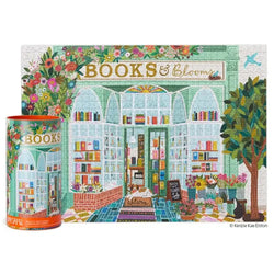 Books + Blooms 1000 Piece Puzzle Werkshoppe