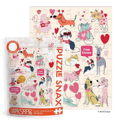 Friends Fur-Ever 48 Puzzle Snax cat dog valentine puzzle