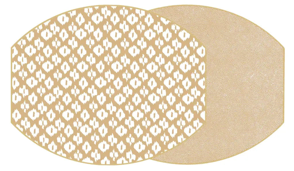 Ellipse Two Sided Ikat Placemat Holly Stuart Designs